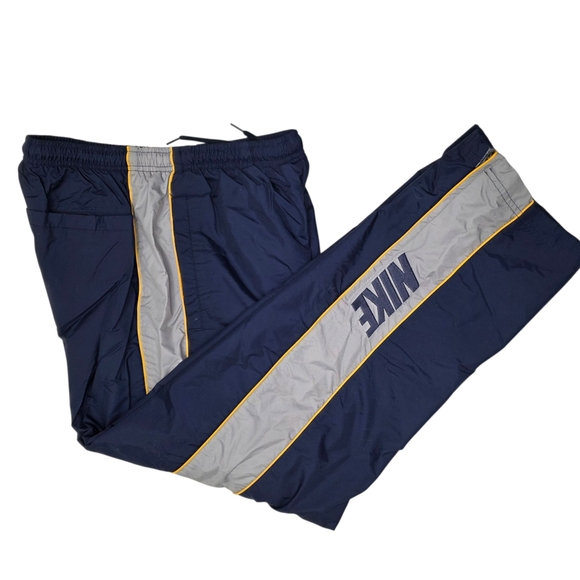 Vintage Y2K Nike Track Pants with Zipper Flare Men's Size Medium - Picture 1 of 13